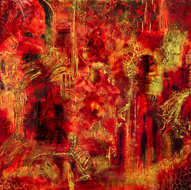 "The Red Right Hand" başlıklı Tablo Carriere De Glencoe tarafından, Orijinal sanat, Akrilik