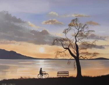 绘画 标题为“Evening cycle” 由Cathal O Malley, 原创艺术品, 丙烯