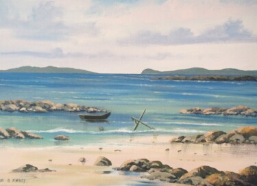 "aughrisbeg beach…" başlıklı Tablo Cathal O Malley tarafından, Orijinal sanat, Akrilik