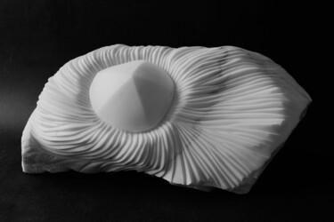 Sculpture titled "Rémiscence" by Catherine Arnaud, Original Artwork, Stone