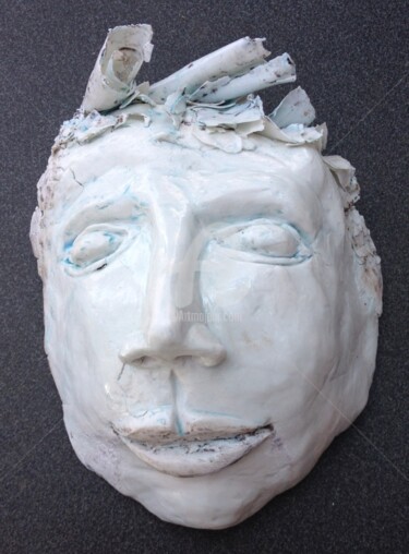 雕塑 标题为“Prophète” 由Catherine Clare, 原创艺术品, 陶瓷