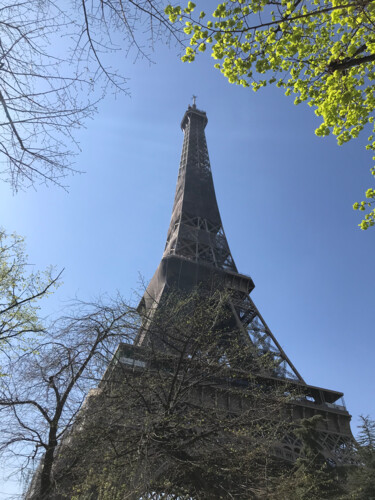 Fotografia intitulada "" LA TOUR EIFFEL MA…" por Catherine Drouin-Goutal, Obras de arte originais, Fotografia digital