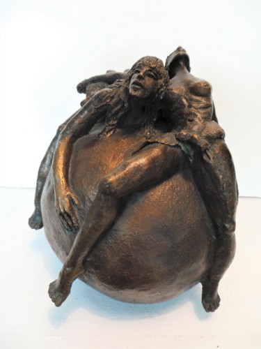 Escultura titulada "FEMINITE bronze" por Catherine Lesueur (C.Lesueur), Obra de arte original, Bronce