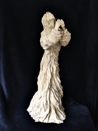 Skulptur mit dem Titel "Marie" von Catherine Lesueur (C.Lesueur), Original-Kunstwerk, Keramik