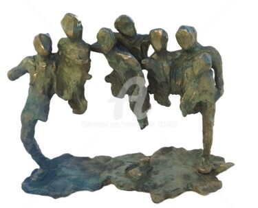 雕塑 标题为“EN APESANTEUR” 由Catherine Villa, 原创艺术品, 青铜
