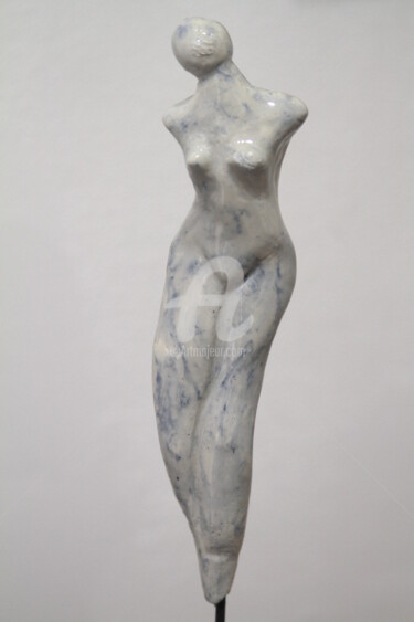 Sculpture titled "la femme élancée" by Catherine Demaugé Bost, Original Artwork, Ceramics