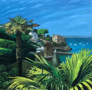 Pintura titulada "Dinard paradise" por Catherine Porée, Obra de arte original, Oleo