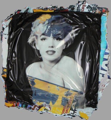 Collages titled "Marilyn" by Cathie Berthon, Original Artwork, Other