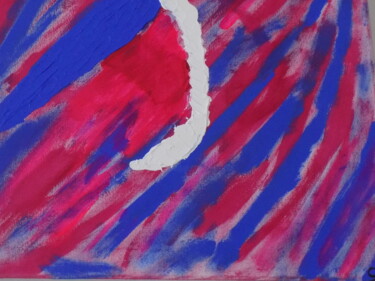 Pittura intitolato "LIBERATION" da Cathy Renard (CY), Opera d'arte originale, Aerografo