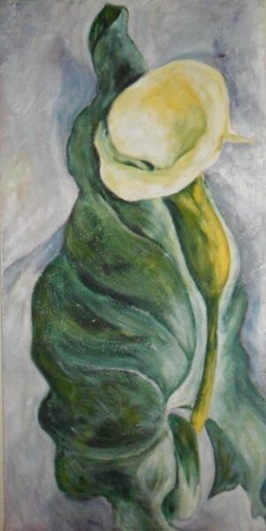 Painting titled "Calla" by Catia Biso, Original Artwork
