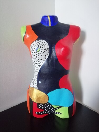 雕塑 标题为“Gloria” 由Carole Carpier, 原创艺术品, 丙烯