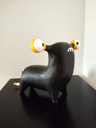 雕塑 标题为“Bob” 由Carole Carpier, 原创艺术品, 树脂