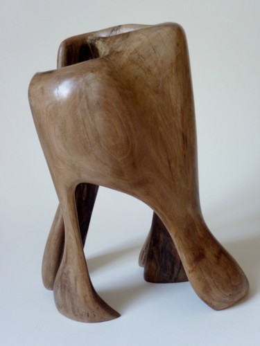 雕塑 标题为“Keep Going” 由Cécile Devezeaux De Lavergne, 原创艺术品, 木