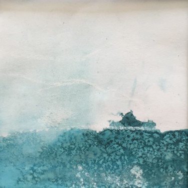 Pintura titulada "Horizon II" por Cécile Trousse, Obra de arte original, Acrílico