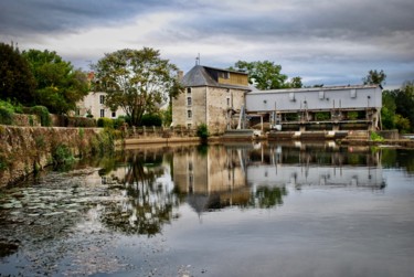 Photographie intitulée "le moulin" par Cecilia Teodoru, Œuvre d'art originale