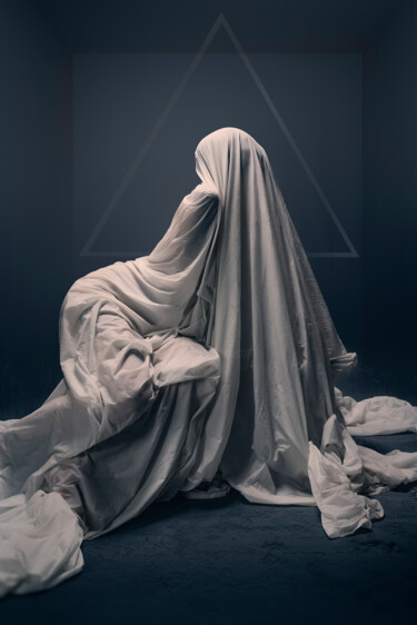 Fotografía titulada "Rêverie de voile" por Cédric Brion (Studio Clavicule Pics), Obra de arte original, Fotografía digital