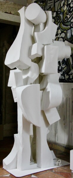 雕塑 标题为“" La vierge et l'en…” 由Cédric Gaillard, 原创艺术品, 其他