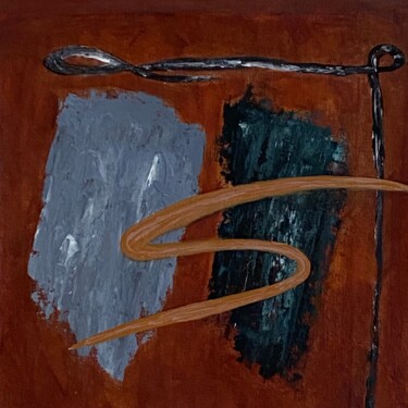 Картина под названием "ABSTRACTO 418" - Cg In The Art, Подлинное произведение искусства, Акрил Установлен на Деревянная рама…