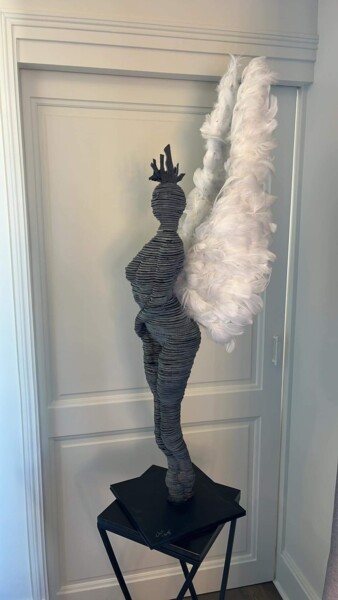 雕塑 标题为“angel” 由Chae Valerie Schmitt, 原创艺术品, 石
