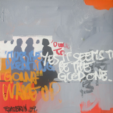 Malarstwo zatytułowany „Yes, it seems to be…” autorstwa Franck Chambrun, Oryginalna praca, Akryl
