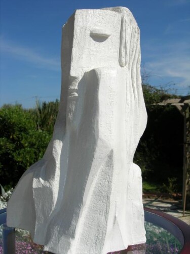 Sculpture intitulée "Pensée" par Chantal Biercewicz, Œuvre d'art originale, Terre cuite