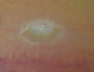 Pintura titulada "The Golden Embryo" por Charles Riley, Obra de arte original, Oleo