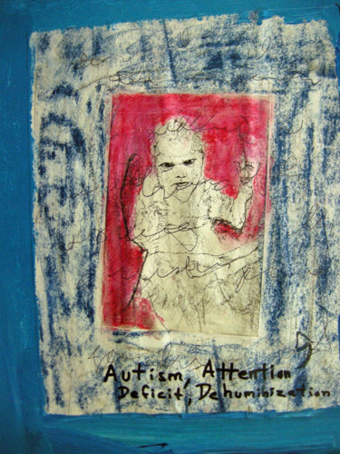 Arte digitale intitolato "autism attention de…" da Charles Riley, Opera d'arte originale, Lavoro digitale 2D
