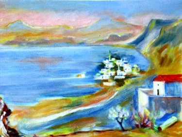 Painting titled "Tibériade" by Yankel, Original Artwork