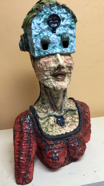 雕塑 标题为“Fortunata” 由Cheryl Tall, 原创艺术品, 陶瓷
