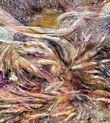 Grafika cyfrowa / sztuka generowana cyfrowo zatytułowany „Sur le tapis volant…” autorstwa Richard Raveen Chester, Oryginalna…