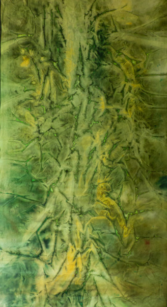「en vert et contre t…」というタイトルの絵画 Chloé Aleckiによって, オリジナルのアートワーク, インク