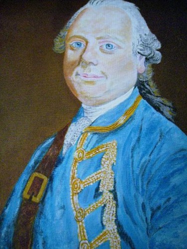 Peinture intitulée "le Duc de Choiseul-…" par Choiseul, Œuvre d'art originale, Acrylique