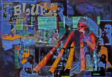 Arte digitale intitolato "Didgeri-Blues" da Chris Marshall, Opera d'arte originale