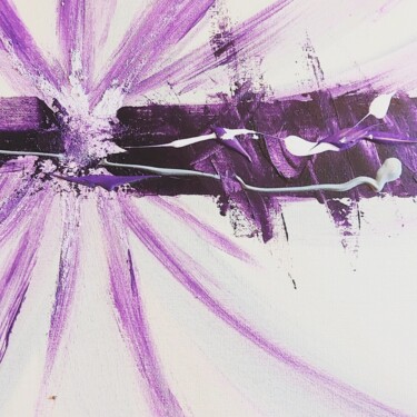 Painting titled "Explosion" by Christelle Moreau, Original Artwork, Acrylic