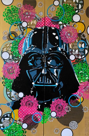 Dark Vador Bansky - Tableau Star Wars