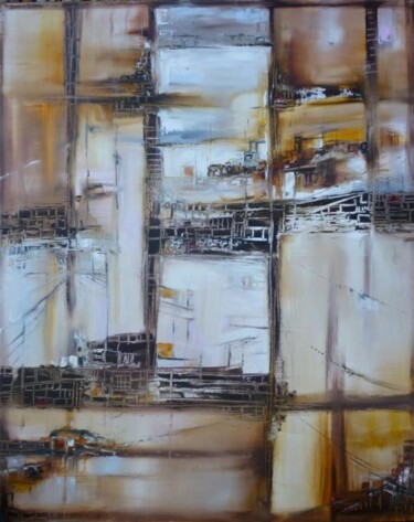 Painting titled "Cartes postales" by Christelle Veron Cherbonnier, Original Artwork