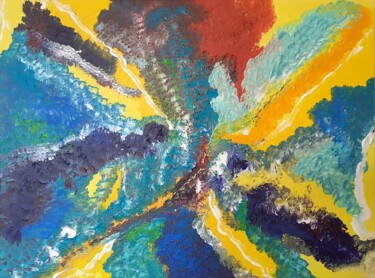 Painting titled "Choix" by Christelle Huillery, Original Artwork, Acrylic