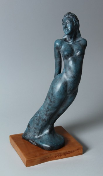 Скульптура под названием "Matane" - Christian Candelier, Подлинное произведение искусства