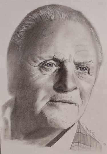 Drawing titled "Anthony" by Christian Leroy Napoli, Original Artwork, Pencil