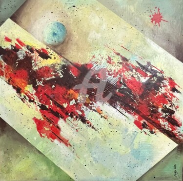 Pintura titulada "SUJIMA" por Christian Riotte (Crys), Obra de arte original, Acrílico Montado en Bastidor de camilla de mad…