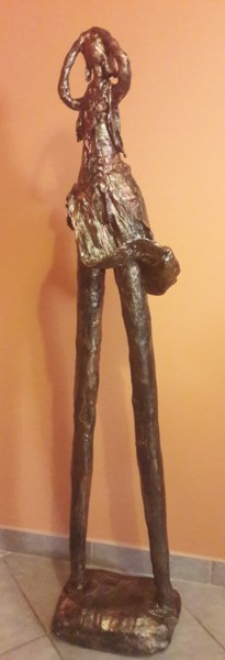 Rzeźba zatytułowany „Viva la Vita” autorstwa Christiane Guerry, Oryginalna praca, Technika mieszana
