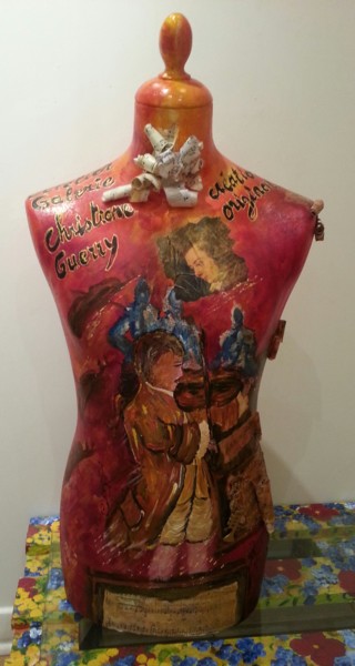 Sculpture titled "LE GENIE MOZART" by Christiane Guerry, Original Artwork, Other