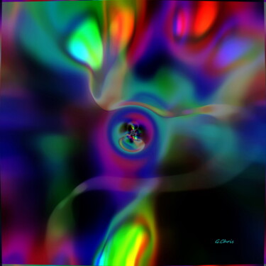 Digital Arts titled "Idées contraires" by Christiane Guilleminot, Original Artwork, 2D Digital Work