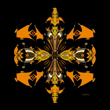 「Le maître des citro…」というタイトルのデジタルアーツ Christiane Guilleminotによって, オリジナルのアートワーク, 2Dデジタルワーク