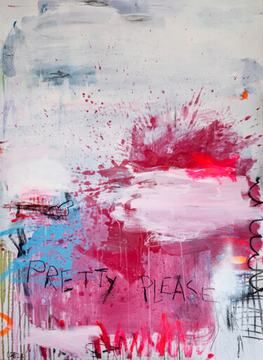 "pretty please" başlıklı Tablo Christiane Lohrig tarafından, Orijinal sanat, Akrilik