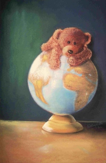 Battement Fleuri En Peluche Par Cousu Main Illustration Stock -  Illustration du ours, jouet: 196835589