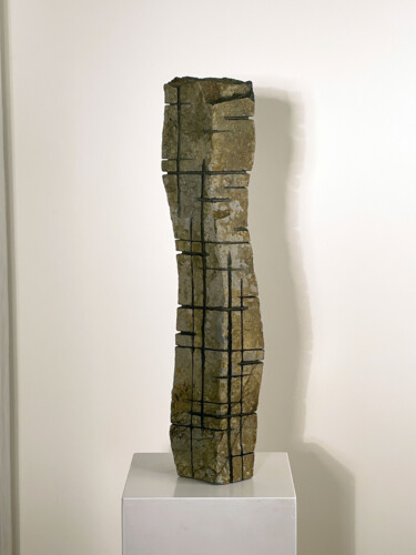 Sculpture titled "BS_19_07" by Christoph Jakob, Original Artwork, Stone