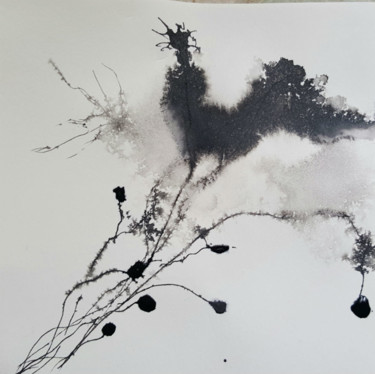 Painting titled "reverie.jpg" by Christophe Dupuy, Original Artwork, Ink