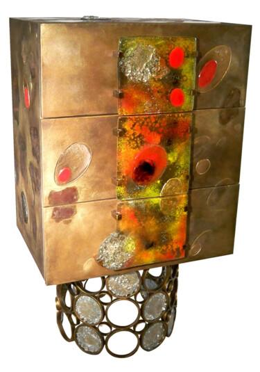 Design getiteld "commode Cellules" door Christophe Talec, Origineel Kunstwerk, Meubilair