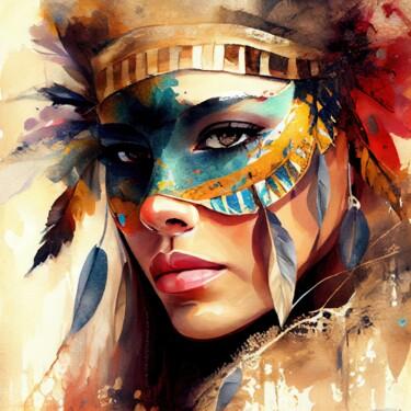 Digital Arts titled "Powerful Carnival W…" by Chromatic Fusion Studio, Original Artwork, Oil